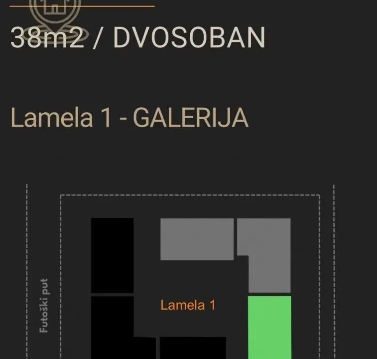 Prodaja, dvosoban stan, 38m², Telep, Novi Sad Sve Podlokacije