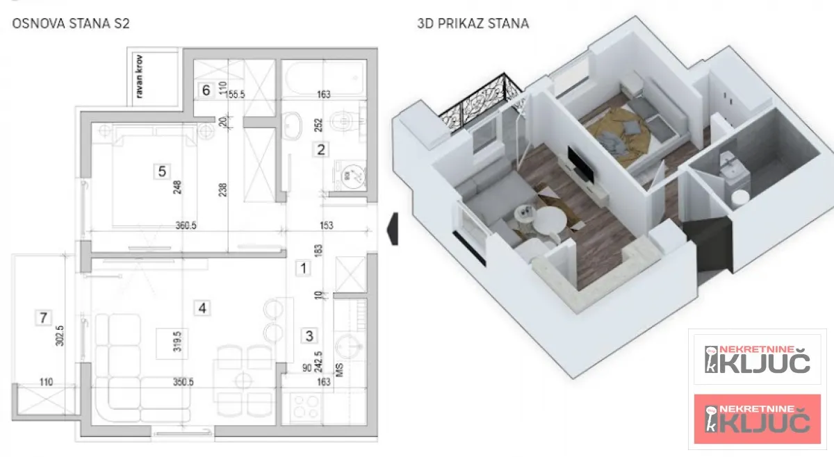 Prodaja, jednosoban stan, 37m², Adice, Novi Sad Sve Podlokacije