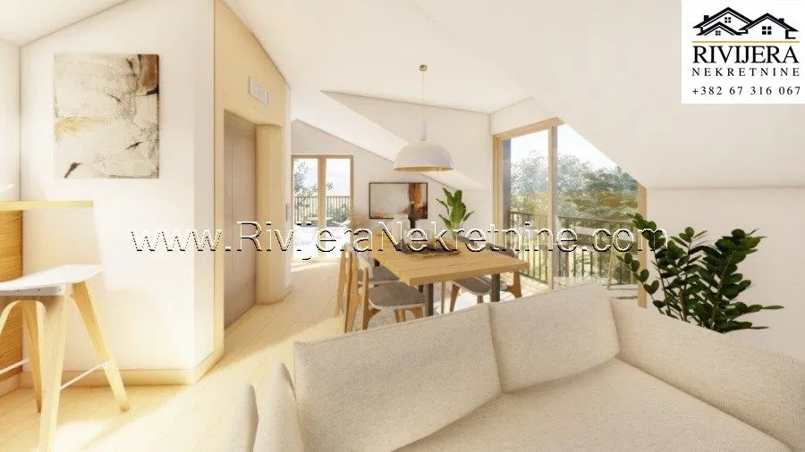 Sale, two bedroom apartment, 65m², Tivat, Crna Gora