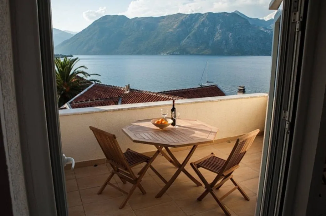 Sale, one bedroom apartment, 54m², Prčanj, Kotor