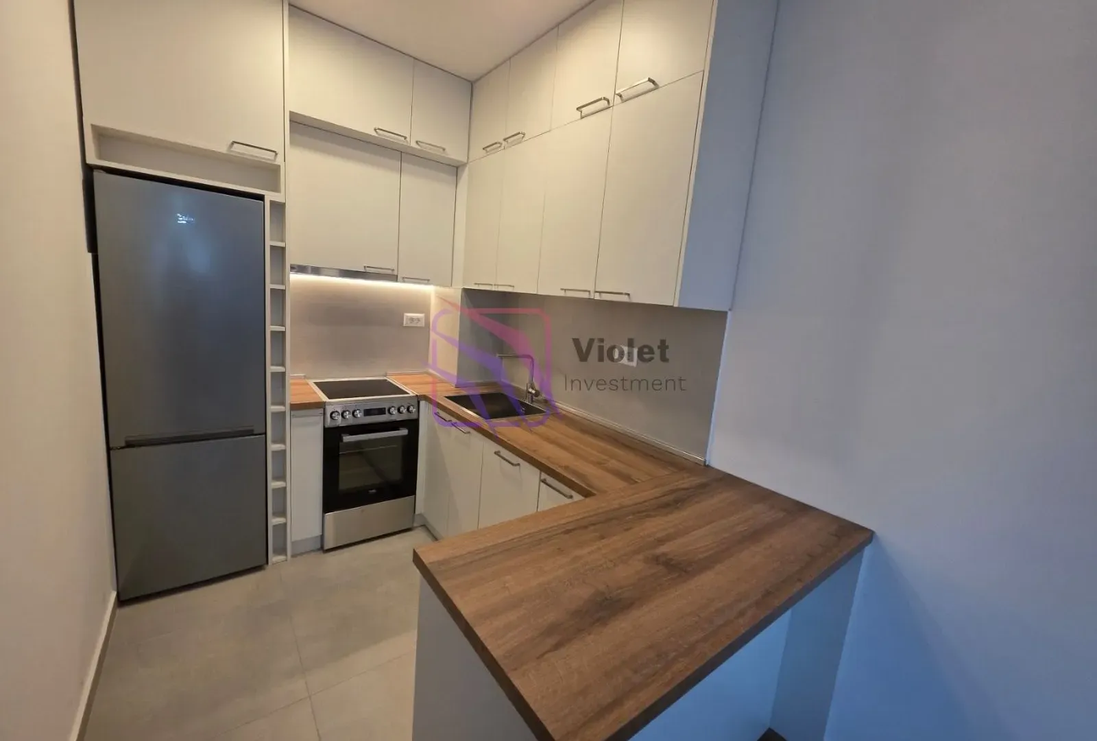 Rent, one bedroom apartment, 46m², Stari Aerodrom, Podgorica