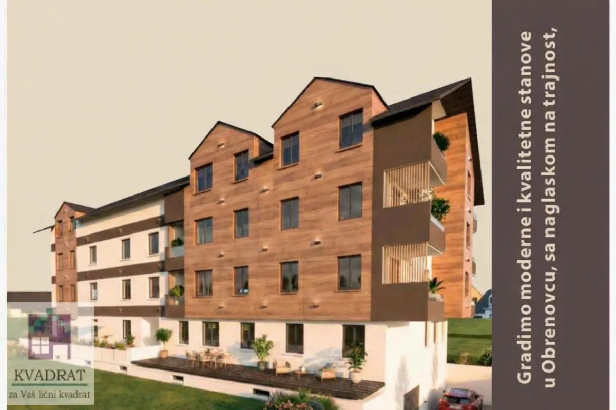 Sale, two bedroom apartment, 57m², Obrenovac, Beograd
