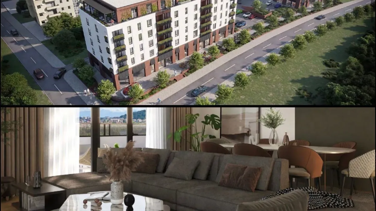 Sale, two bedroom apartment, 96m², Krivi Most, Podgorica