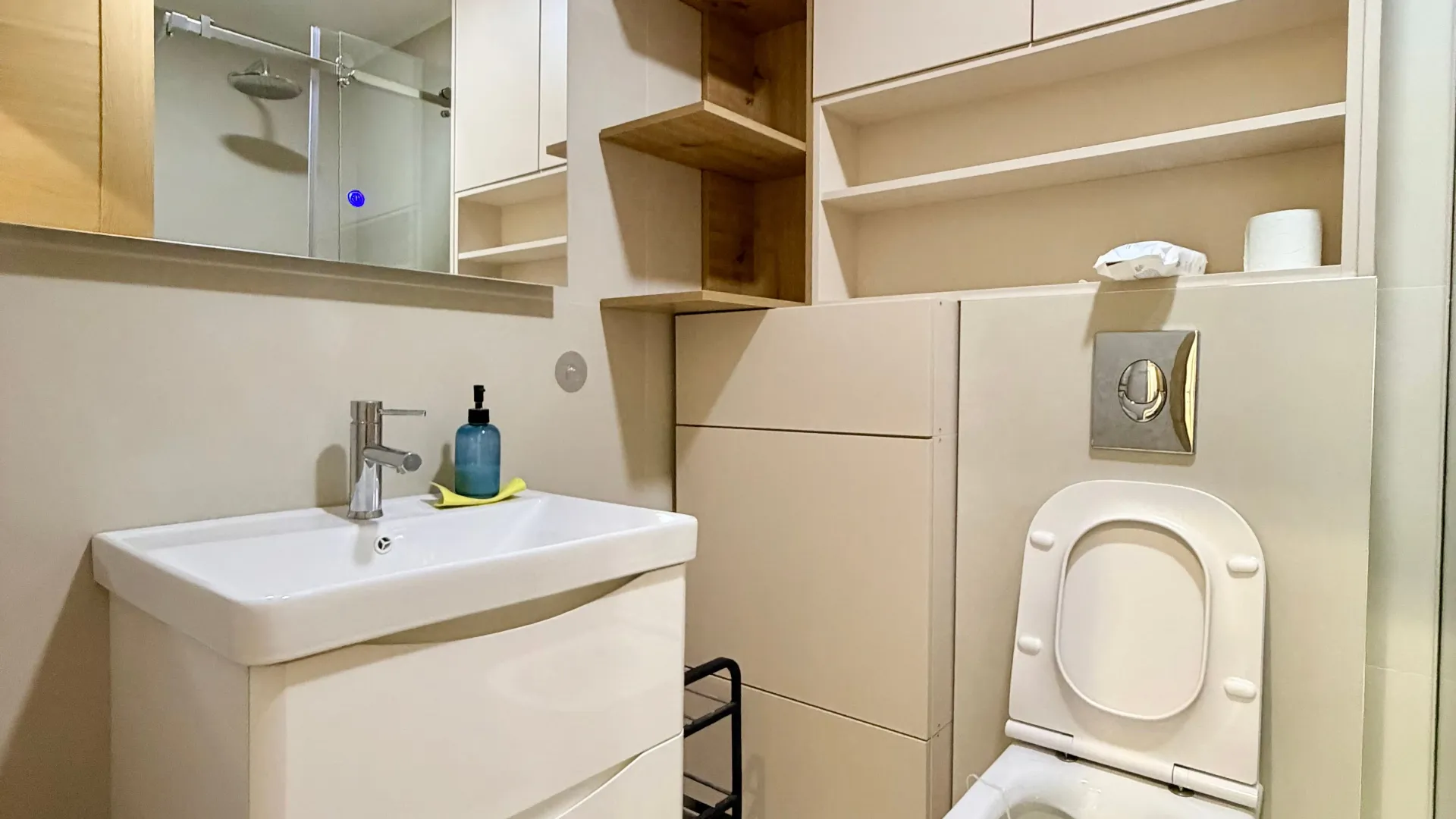 Rent, one bedroom apartment, 47m², City Kvart, Podgorica