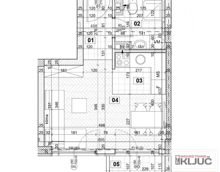 Prodaja, garsonjera, 28m², Detelinara, Novi Sad Sve Podlokacije