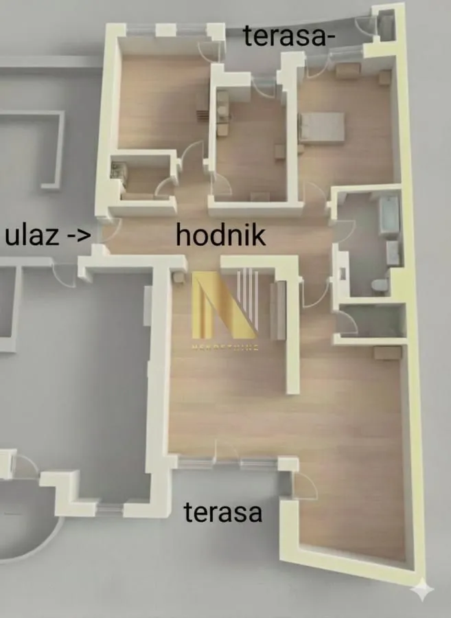 Rent, three bedroom apartment, 100m², Spens, Novi Sad Sve Podlokacije