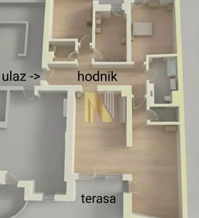 Rent, three bedroom apartment, 100m², Spens, Novi Sad Sve Podlokacije