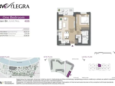 Prodaja, dvosoban stan, 54m², Savski Venac, Beograd - image 3