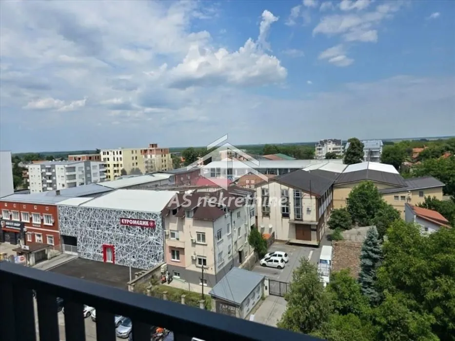 View from the terrace of the city settlement and surrounding buildings.