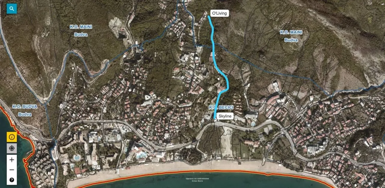 Sale, two bedroom apartment, 42m², Bečići, Budva