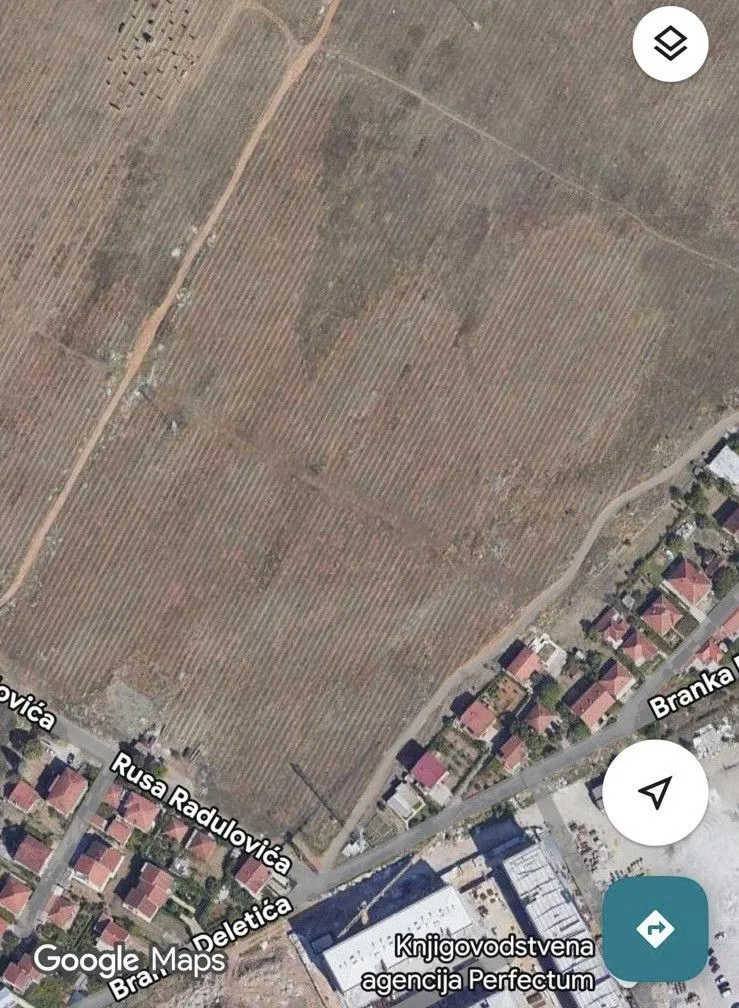 Prodaja, plac, 1500m², Sadine, Podgorica