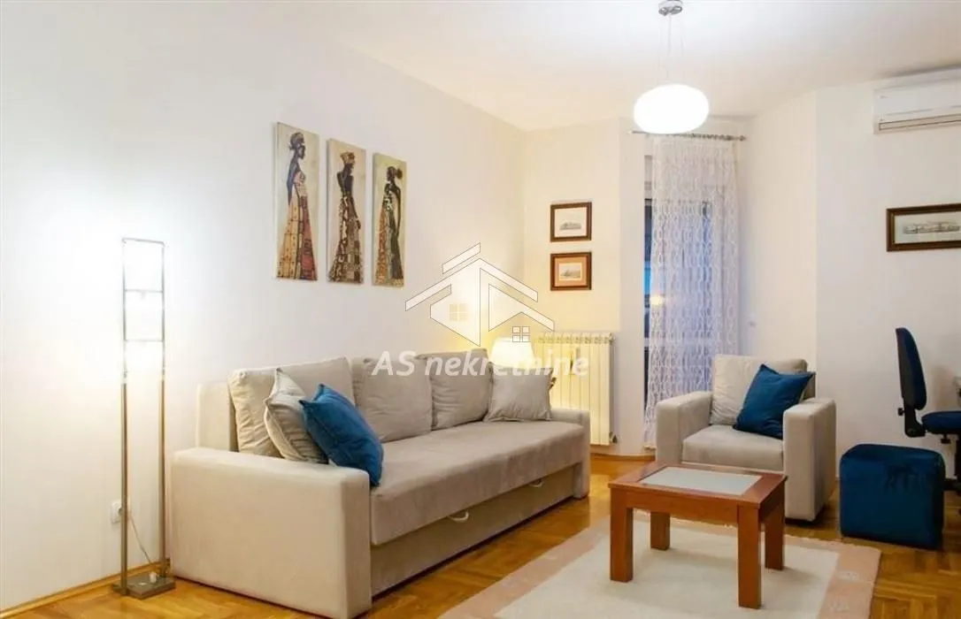 Rent, two bedroom apartment, 52m², Savski Venac, Beograd