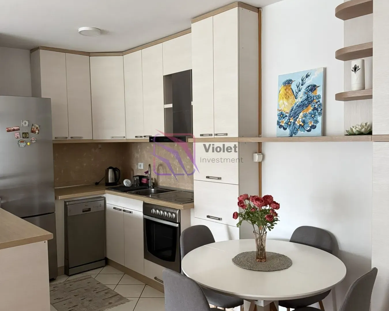 Rent, two bedroom apartment, 56m², City Kvart, Podgorica