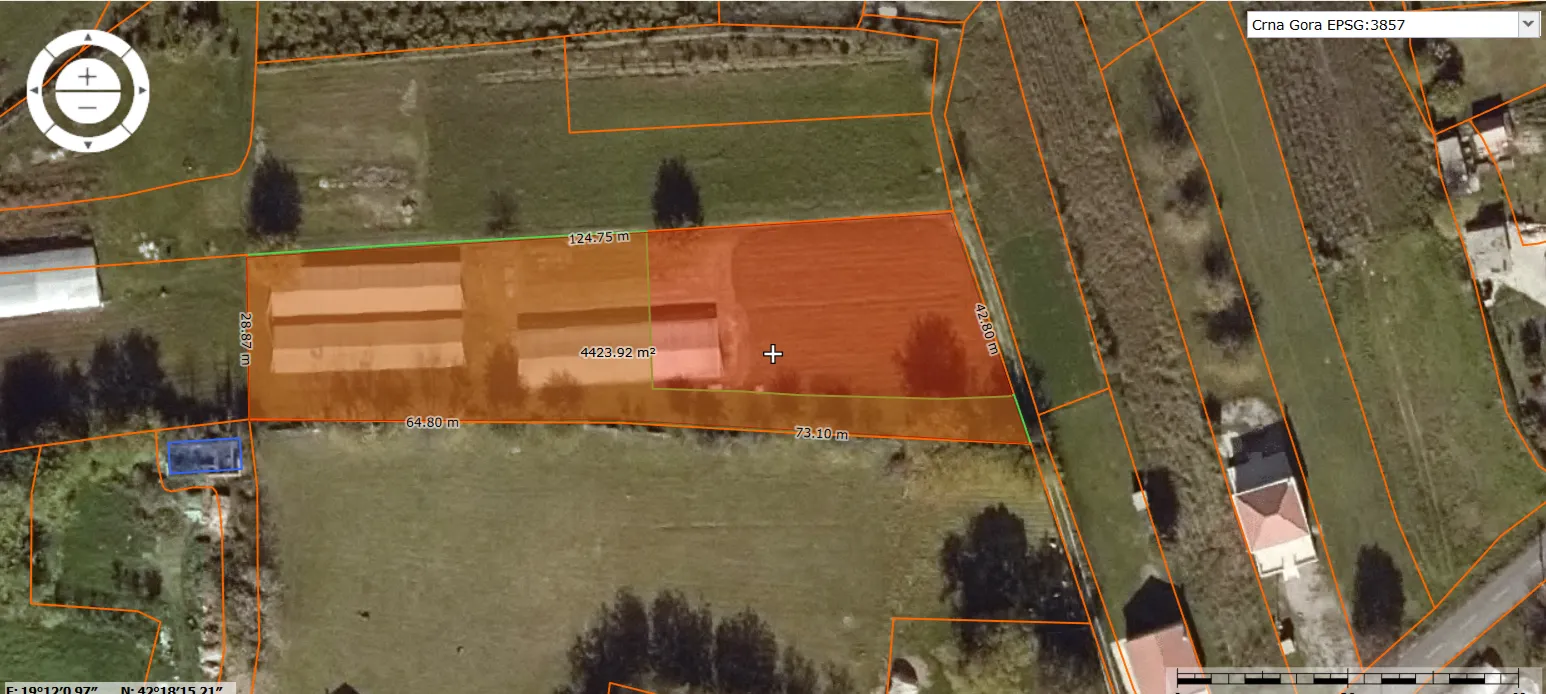 Prodaja, plac, 4510m², Bijelo Polje, Podgorica