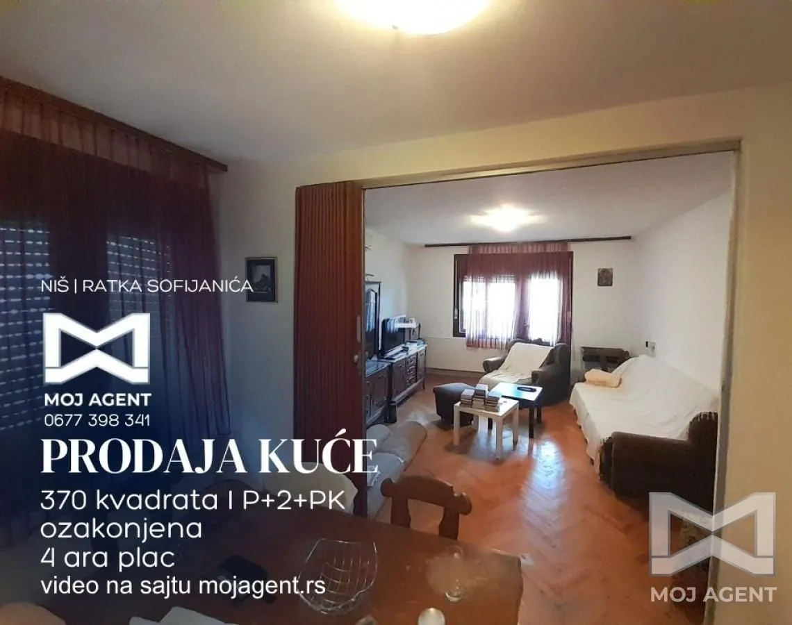 Sale, house, 370m², Palilula, Niš