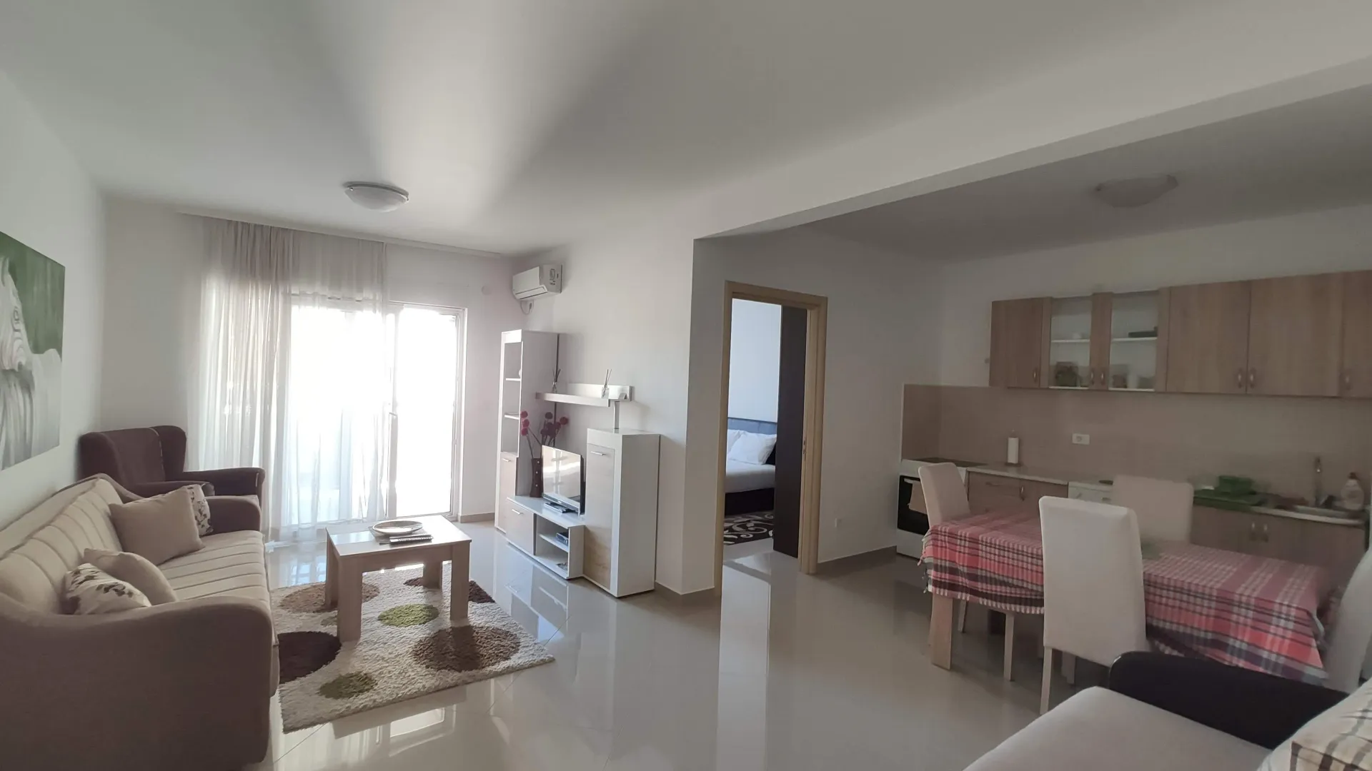Rent, one bedroom apartment, 70m², Šušanj, Bar