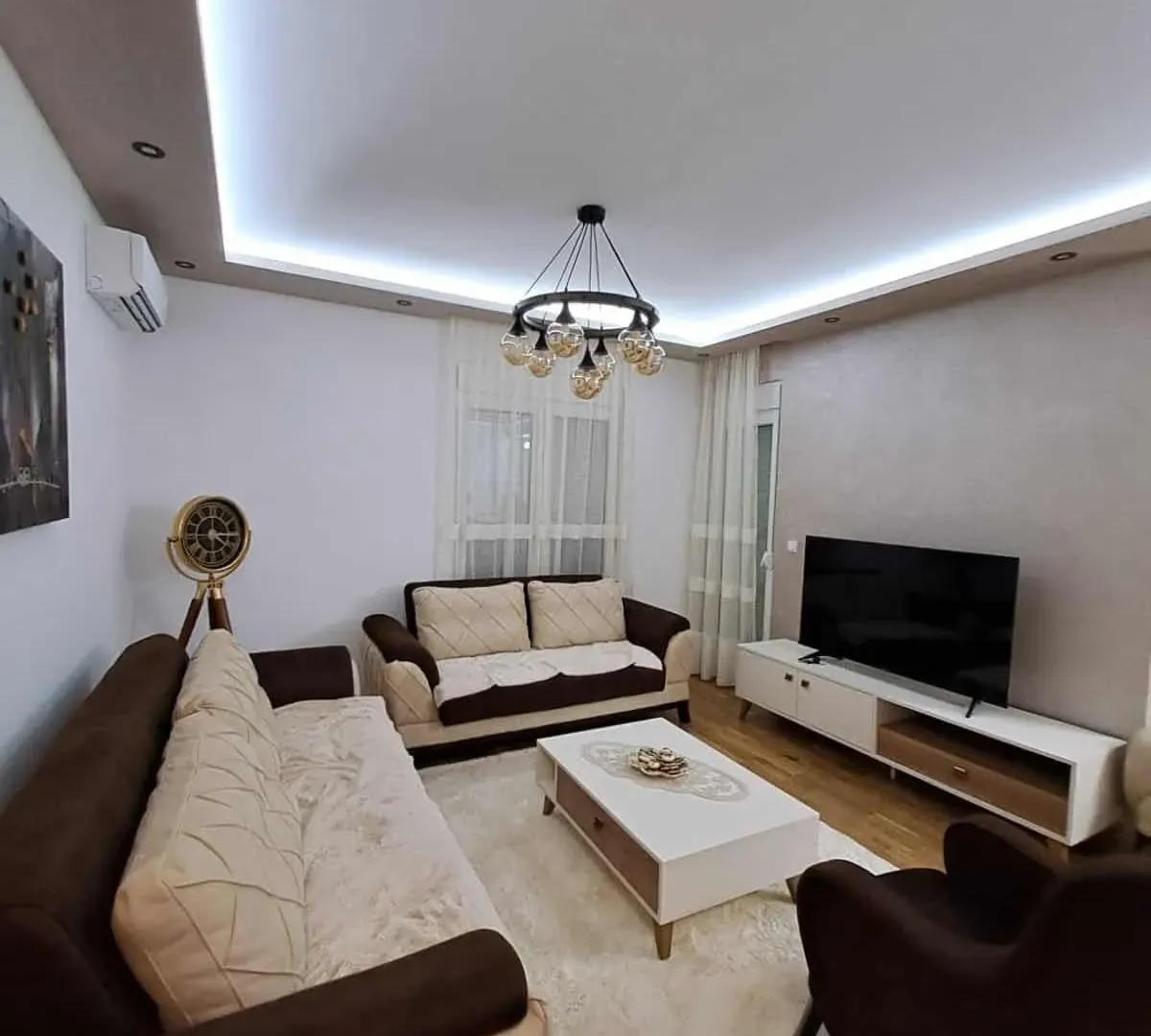 Izdavanje, dvosoban stan, 66m², Zabjelo, Podgorica