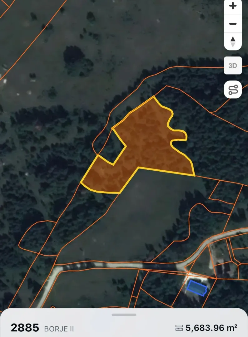 Prodaja, plac, 48088m², Borje, Žabljak