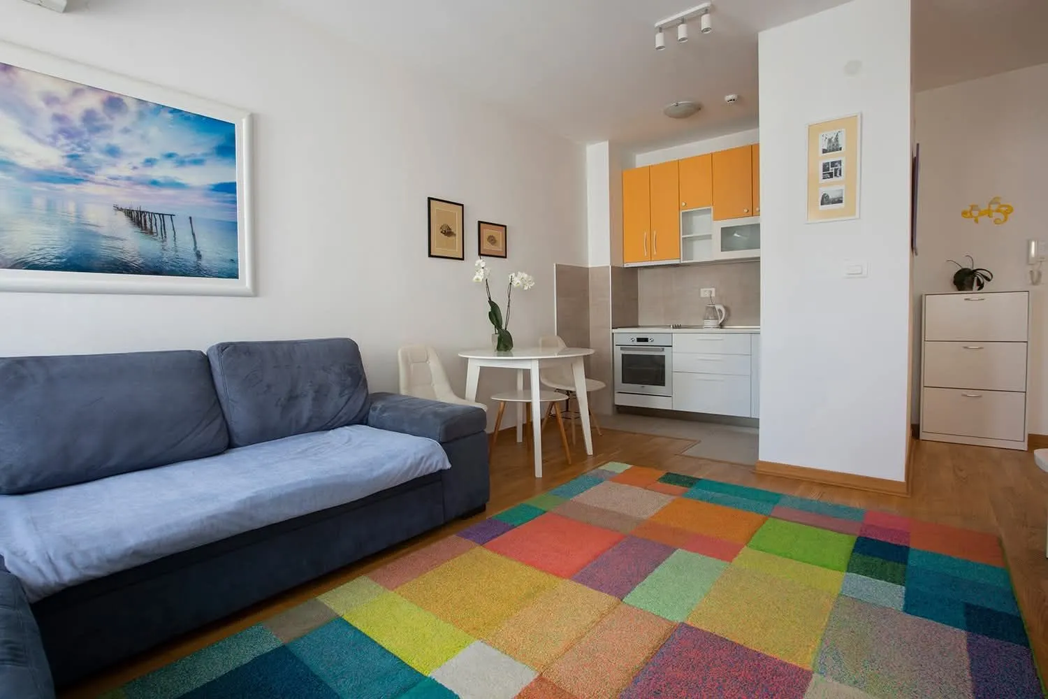 Rent, one bedroom apartment, 45m², City Kej, Podgorica