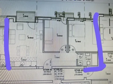 Prodaja, trosoban stan, 70m², Detelinara, Novi Sad Sve Podlokacije - image 14