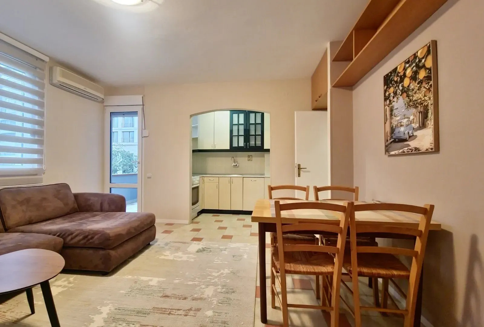 Izdavanje, jednosoban stan, 40m², Budva, Crna Gora