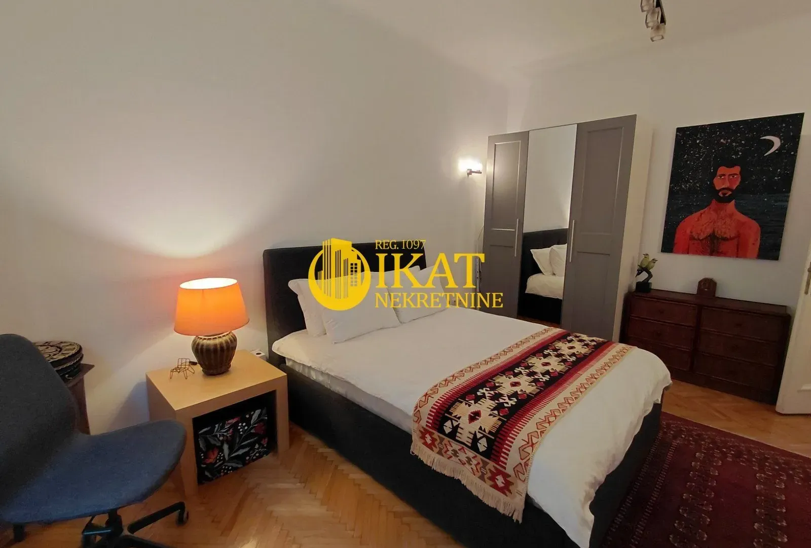 Izdavanje, dvosoban stan, 60m², Stari Grad, Beograd
