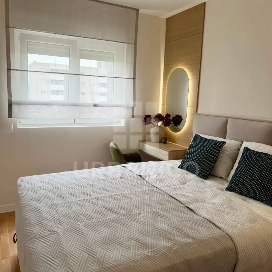 Rent, one bedroom apartment, 40m², Pobrežje, Podgorica