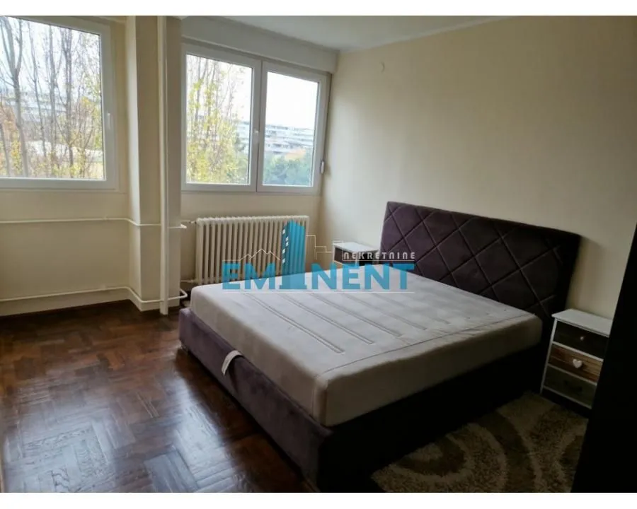 Rent, two bedroom apartment, 59m², Novi Beograd Blok 1 Fontana, Novi Beograd Sve Podlokacije