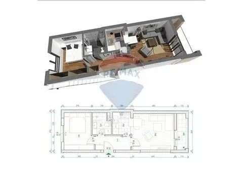 Prodaja, jednosoban stan, 42m², Podgorica, Crna Gora - image 4