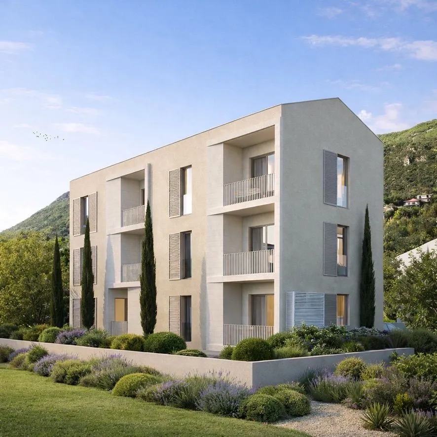 Sale, one bedroom apartment, 48m², Dumidran, Tivat