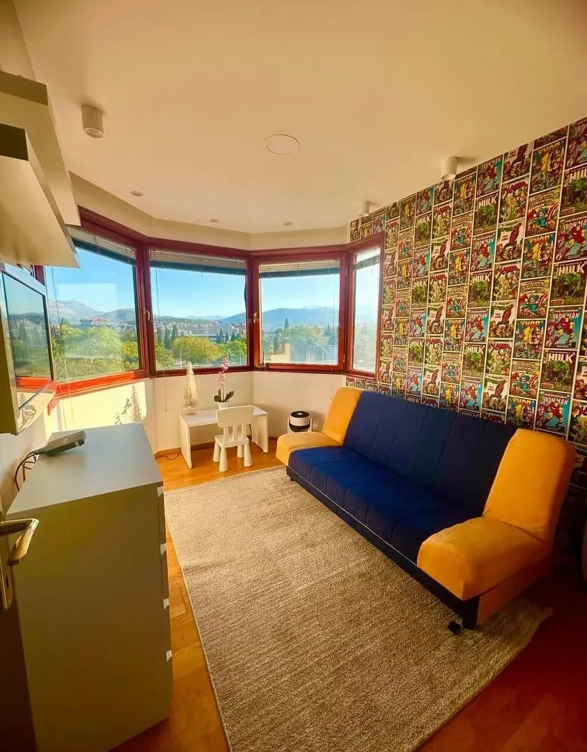 Rent, one bedroom apartment, 64m², Pobrežje, Podgorica
