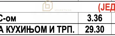 Sale, one bedroom apartment, 33m², Pantelej, Niš - image 2
