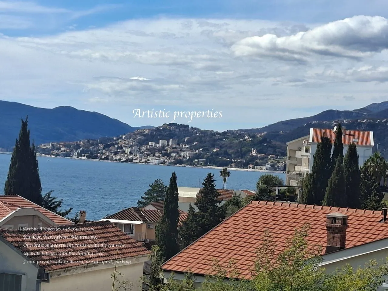 Izdavanje, jednosoban stan, 70m², Kumbor, Herceg Novi