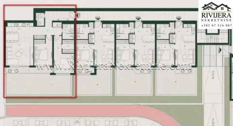 Prodaja, dvosoban stan, 87m², Mrčevac, Tivat - image 7