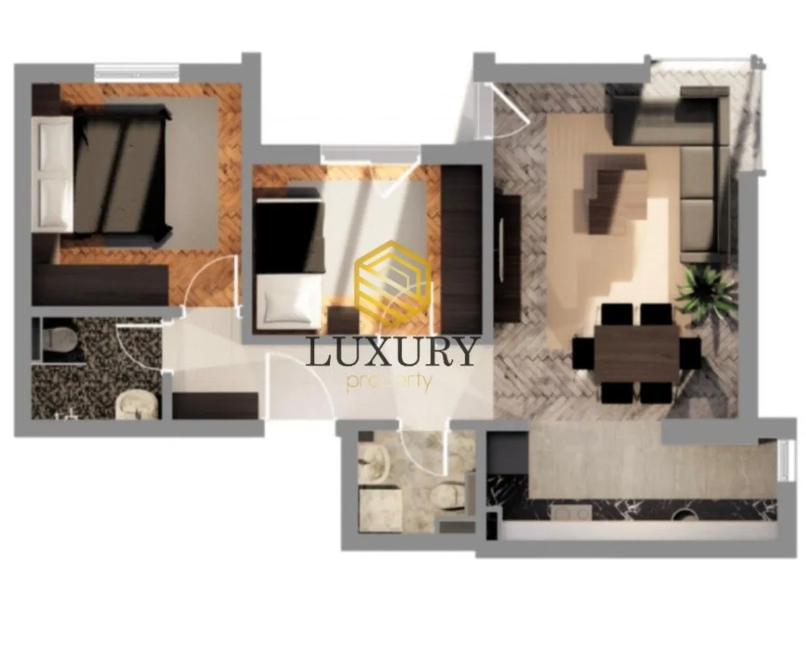 Prodaja, stan, 51m², Central Point, Podgorica