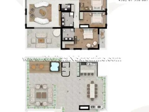 Prodaja, trosoban stan, 45746m², Risan, Kotor - image 5