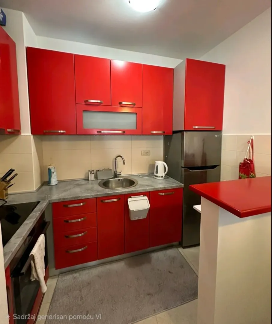 Rent, one bedroom apartment, 46m², City Kvart, Podgorica