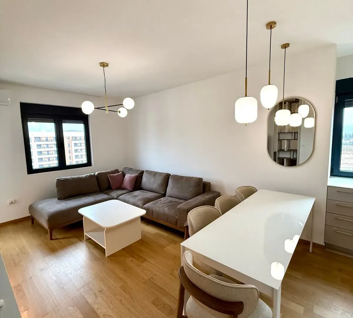 Rent, two bedroom apartment, 55m², City Kvart, Podgorica