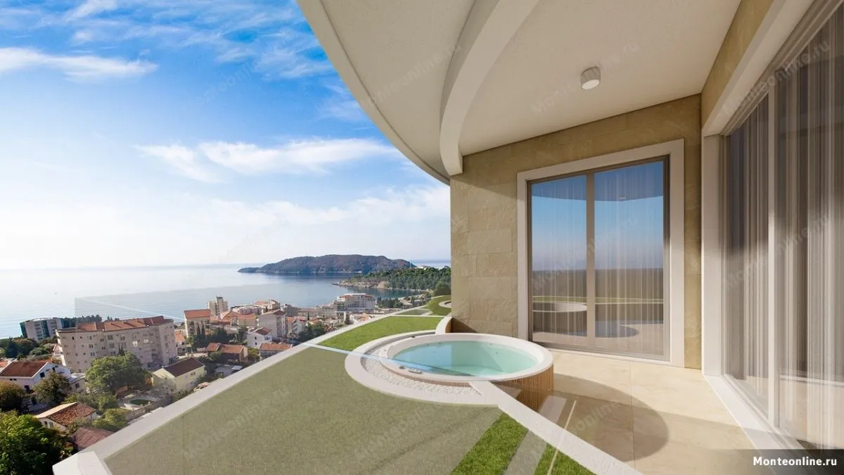 Sale, one bedroom apartment, 40m², Bečići, Budva