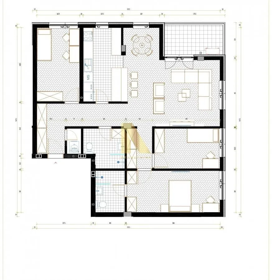 Prodaja, četvorosoban stan, 109m², Sremska Kamenica, Petrovaradin