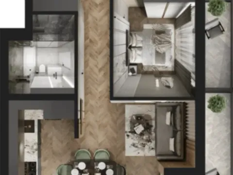 Sale, one bedroom apartment, 55m², Centar, Bar - image 5