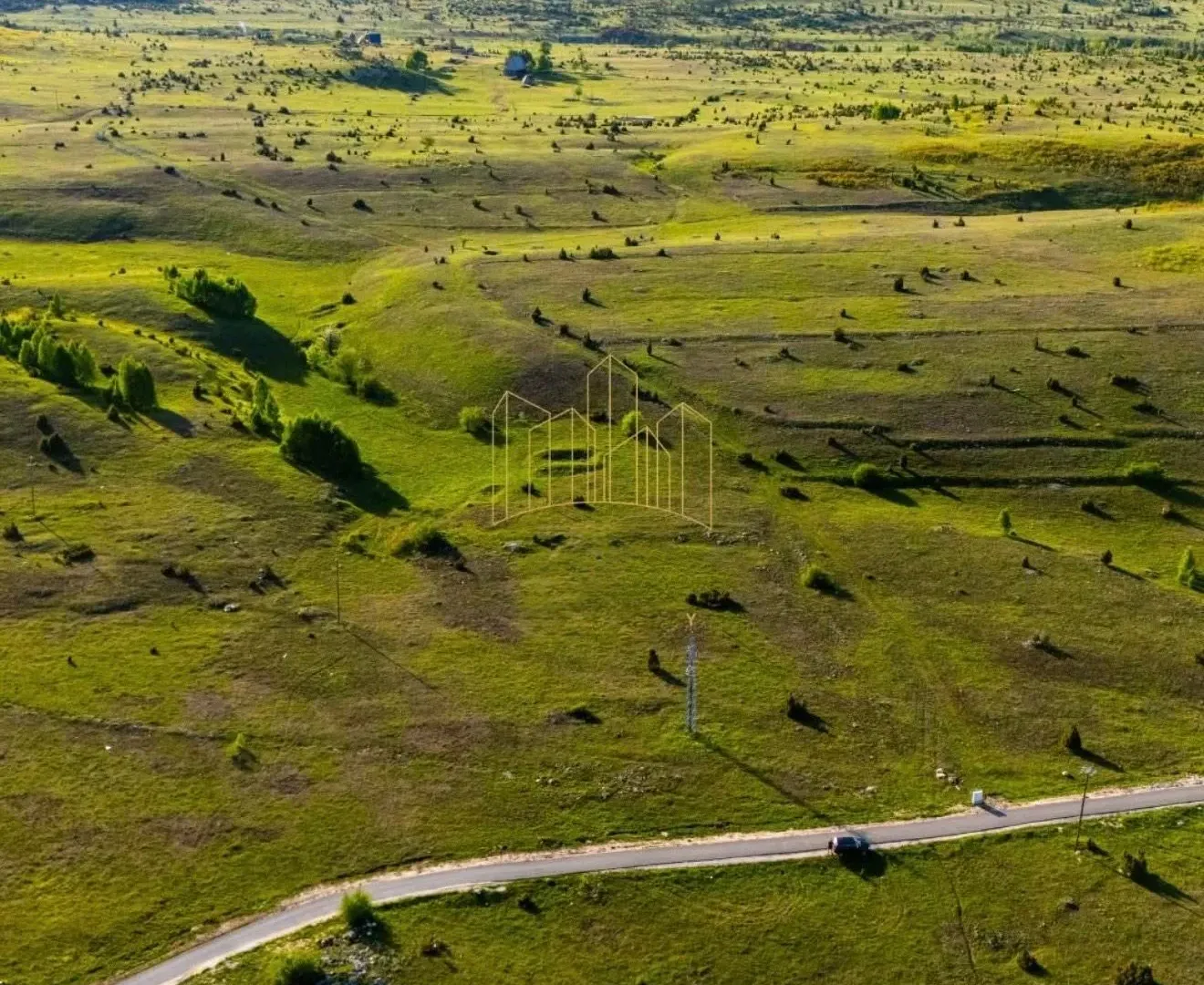 Prodaja, plac, 500m², Borje, Žabljak