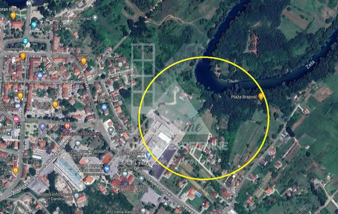 Prodaja, plac, 4430m², Centar, Danilovgrad