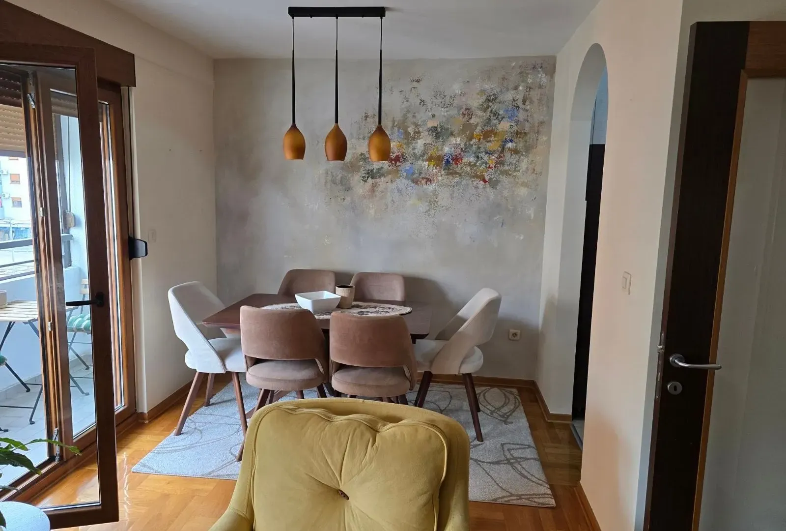 Rent, two bedroom apartment, 70m², Stari Aerodrom, Podgorica