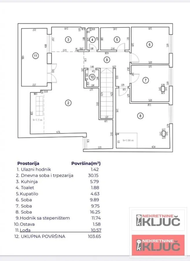 Sale, four bedroom apartment, 104m², Bulevar Oslobodjenja, Novi Sad Sve Podlokacije