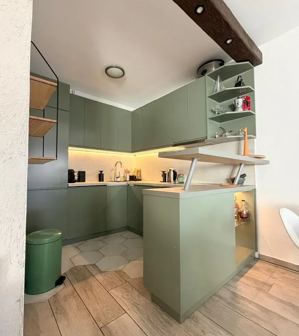 Rent, one bedroom apartment, 60m², Blok 5, Podgorica