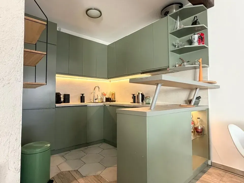 Rent, one bedroom apartment, 60m², Blok 5, Podgorica