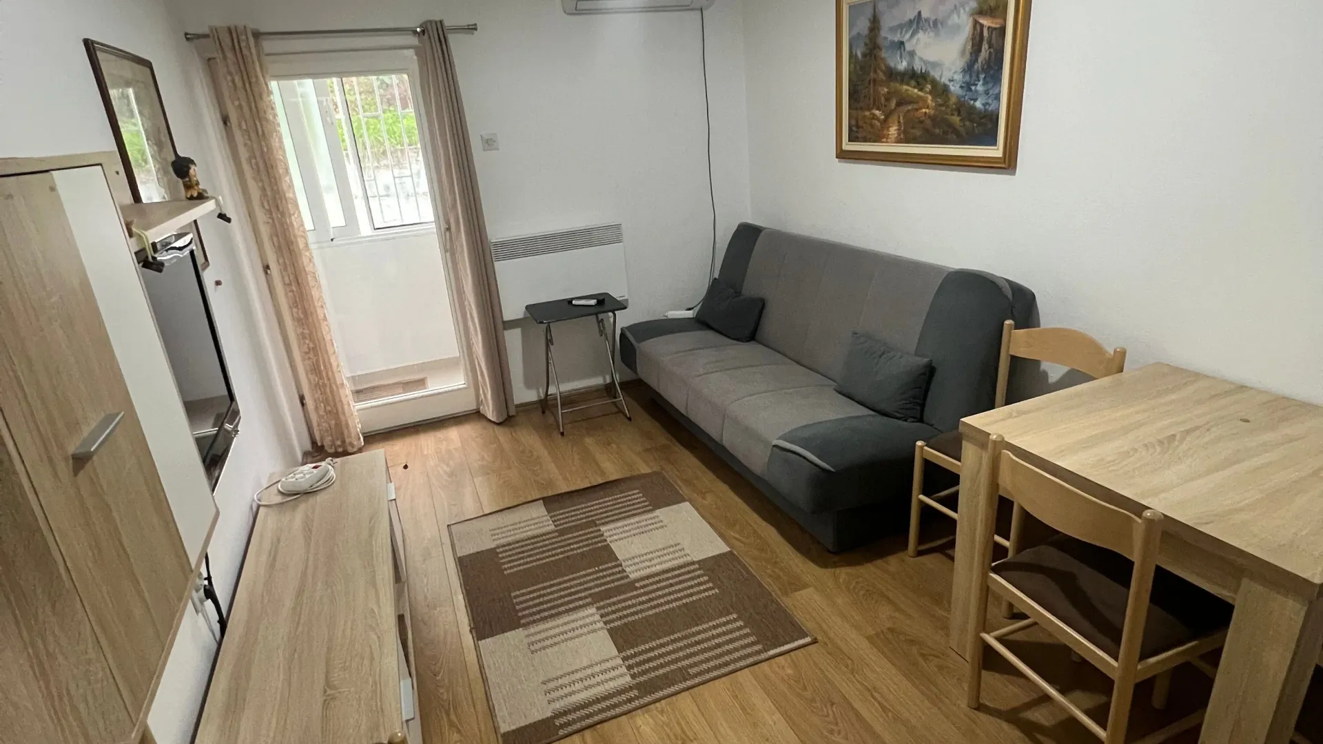 Izdavanje, jednosoban stan, 38m², Šušanj, Bar