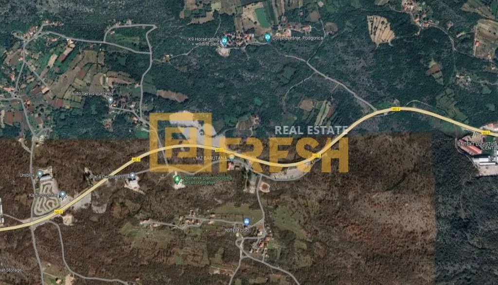 Prodaja, plac, 3729m², Ostalo, Podgorica