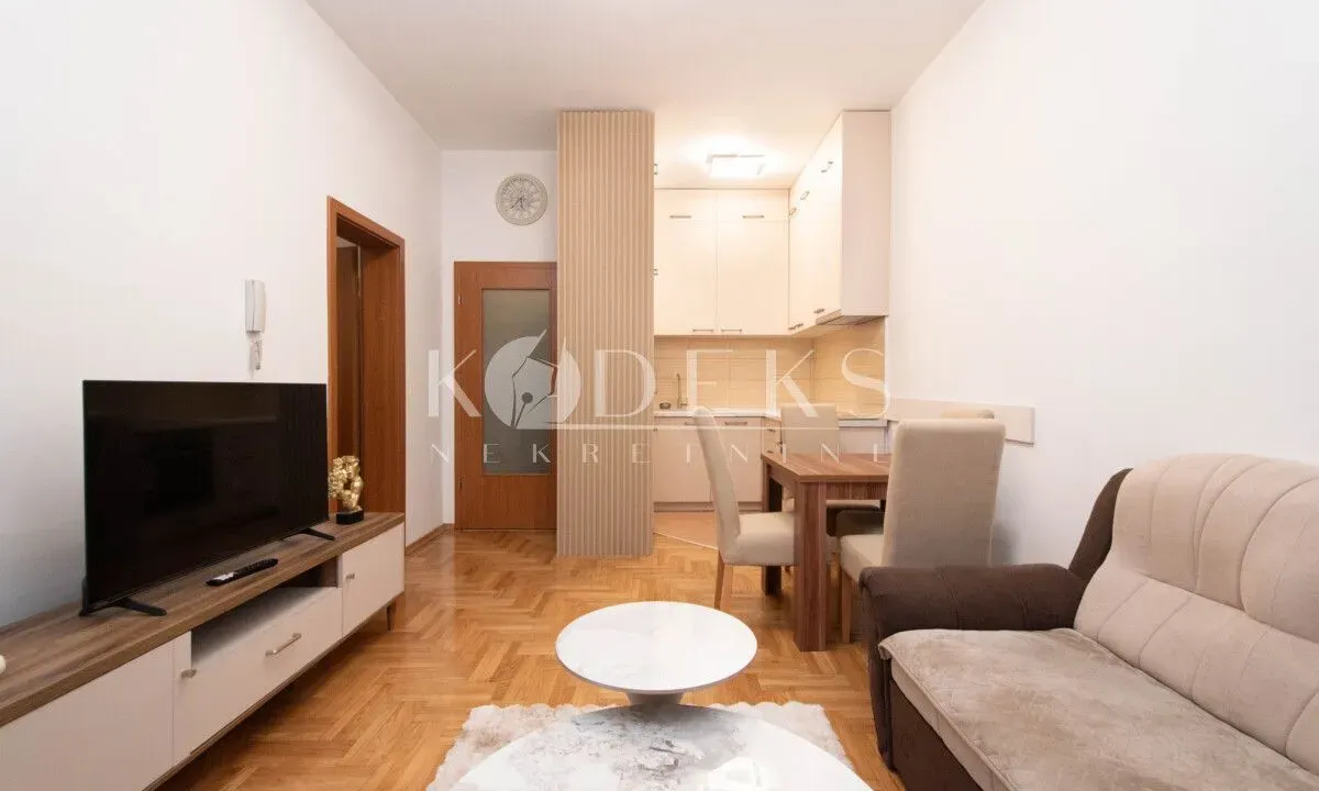 Izdavanje, jednosoban stan, 43m², Tuški Put, Podgorica